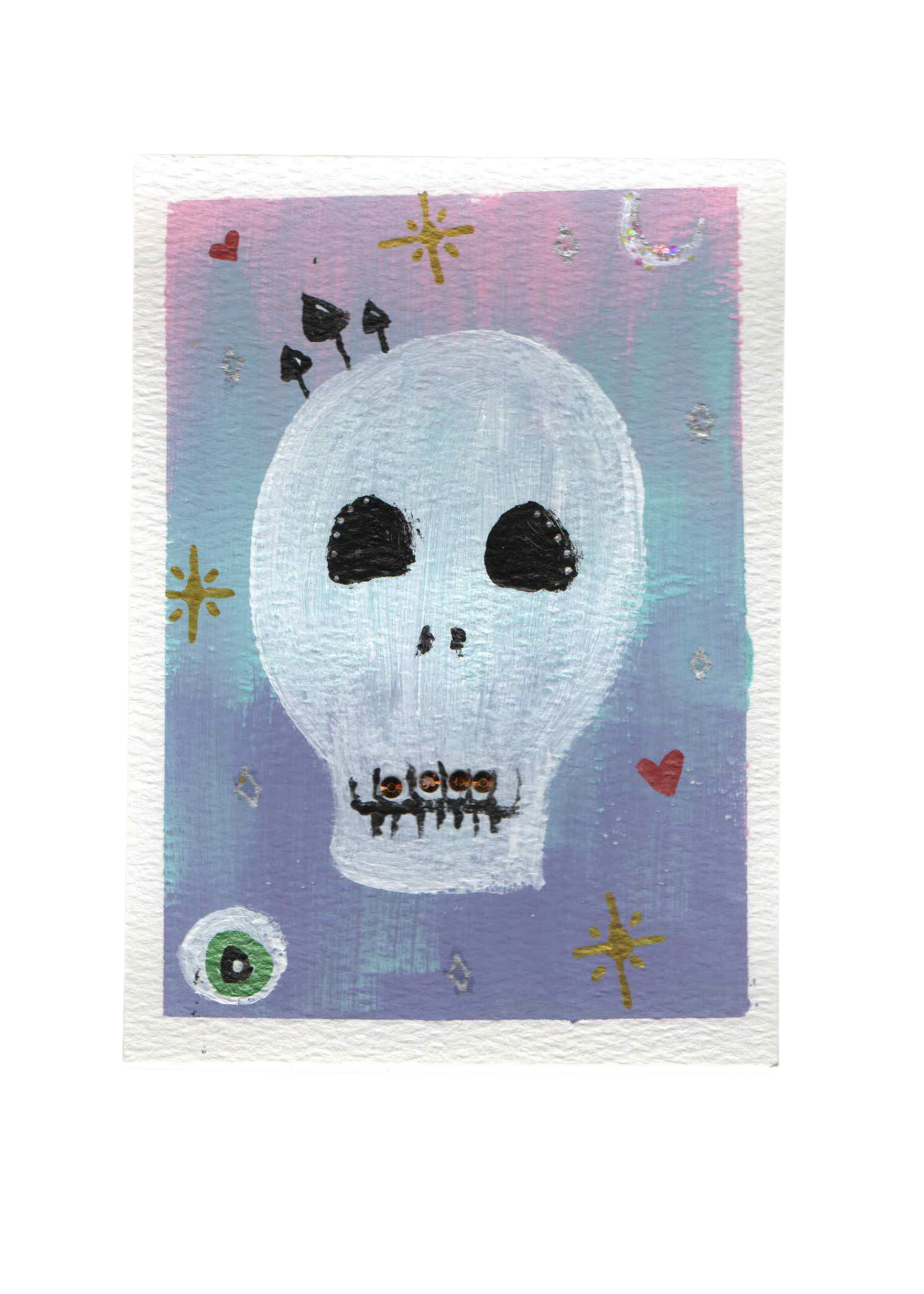 Skull ACEO