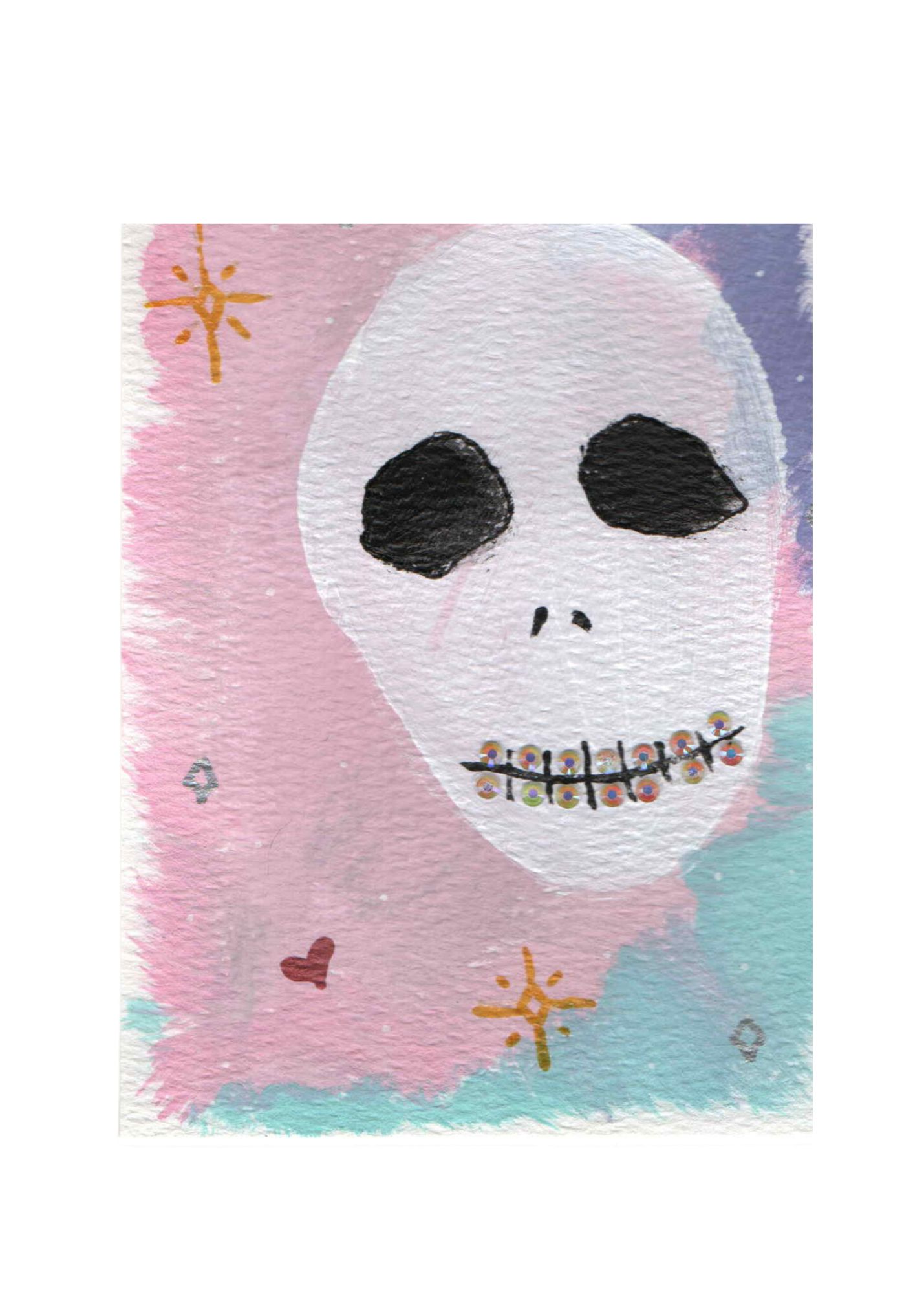 Skull 2 ACEO