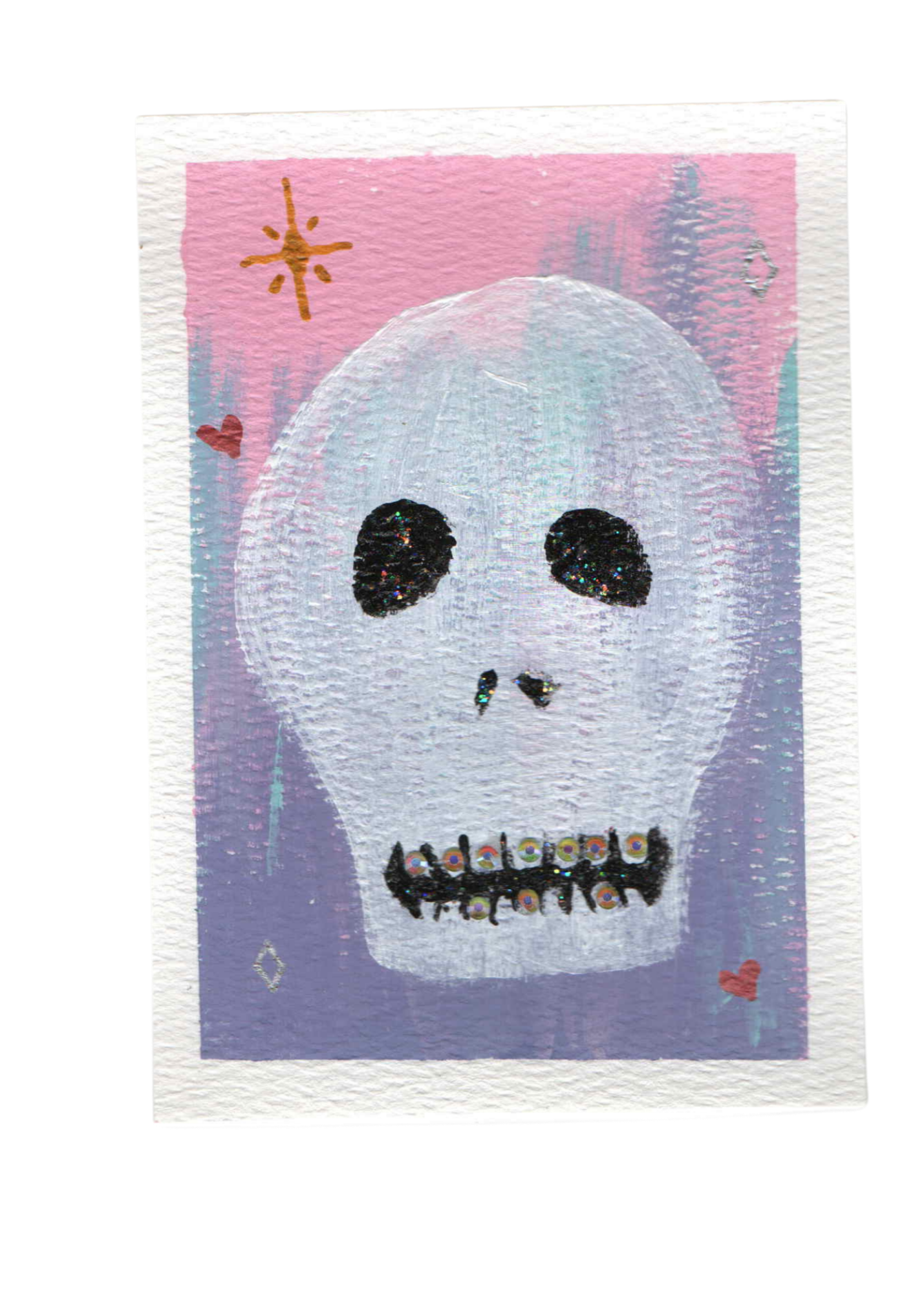 Skull 3 ACEO