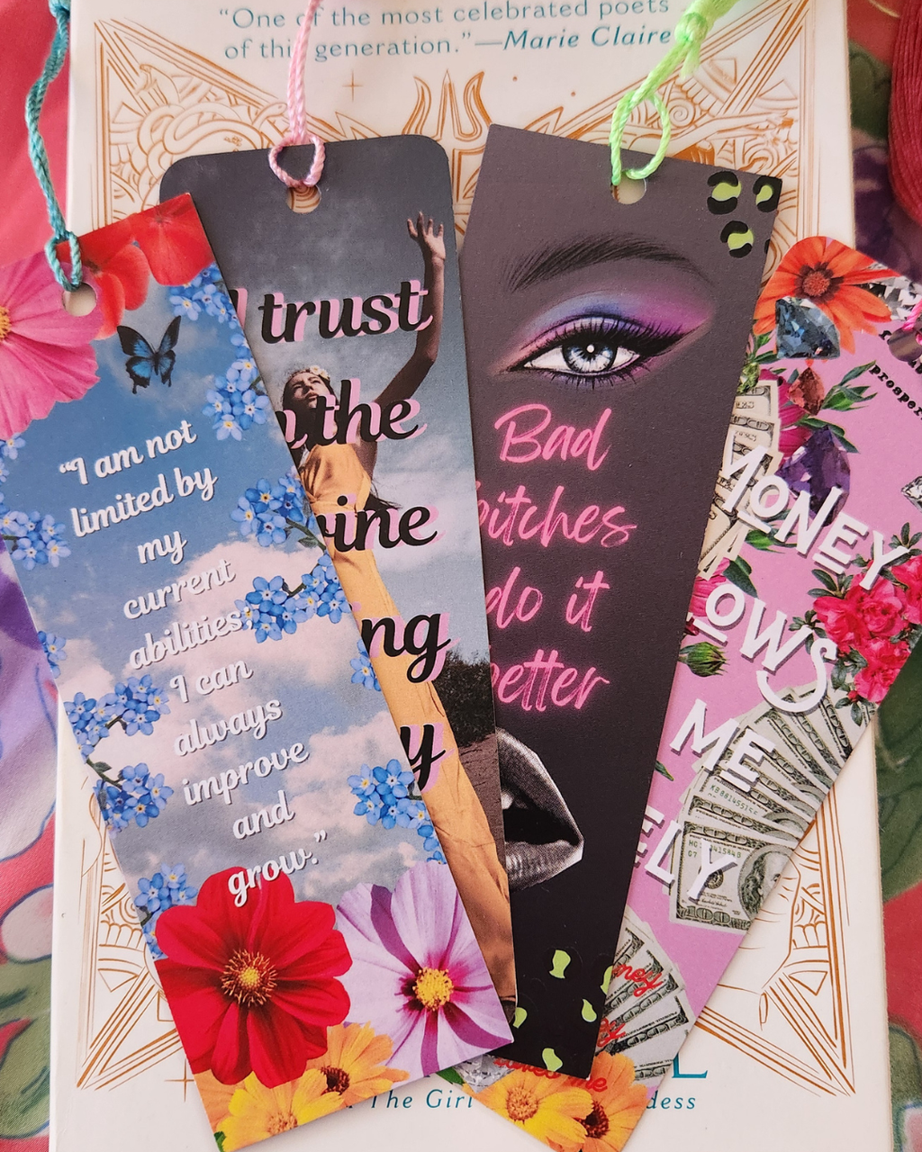 Affirmation Bookmarks Money Manifestation