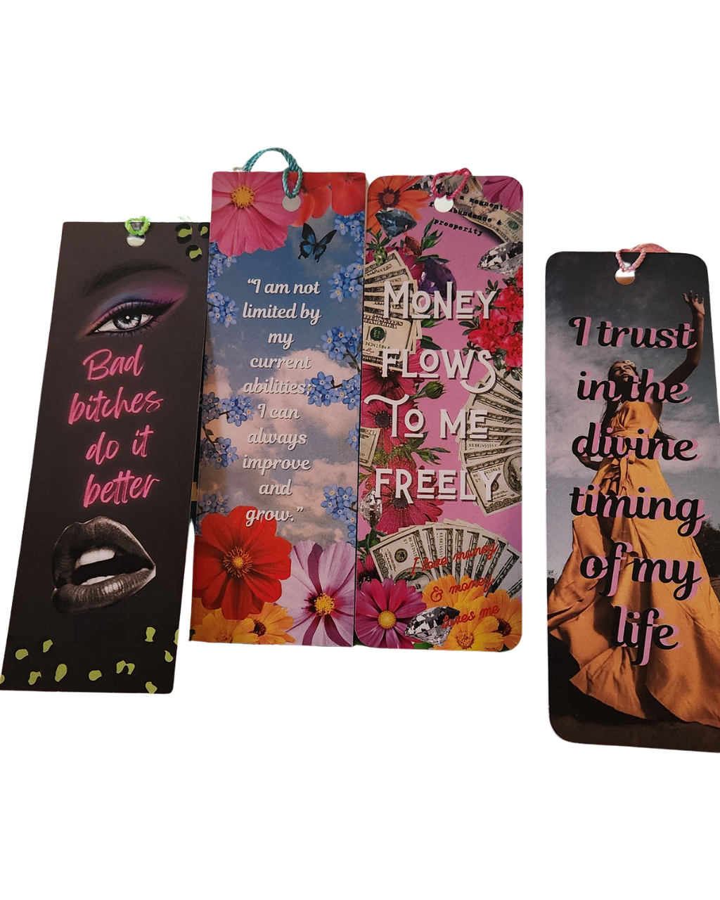 Affirmation Bookmarks Money Manifestation